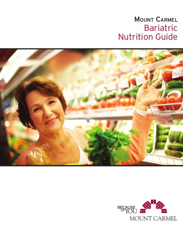 Bariatric Nutrition Guide