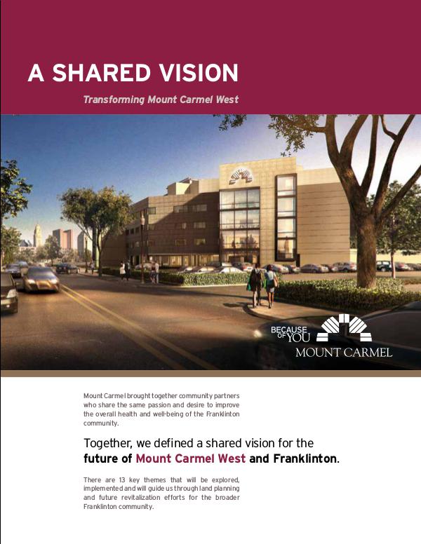 Mount Carmel Health System A Shared Vision Transforming Mount Carmel West