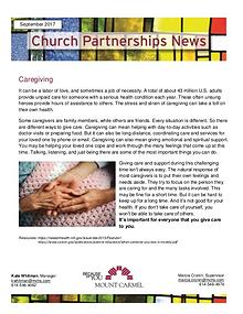 Church Partnership Newsletter