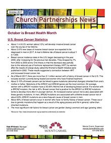 Church Partnership Newsletter