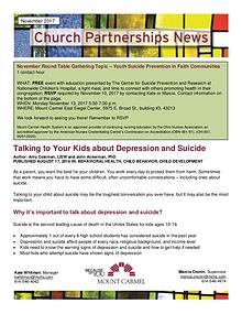 Church Partnership Newsletter