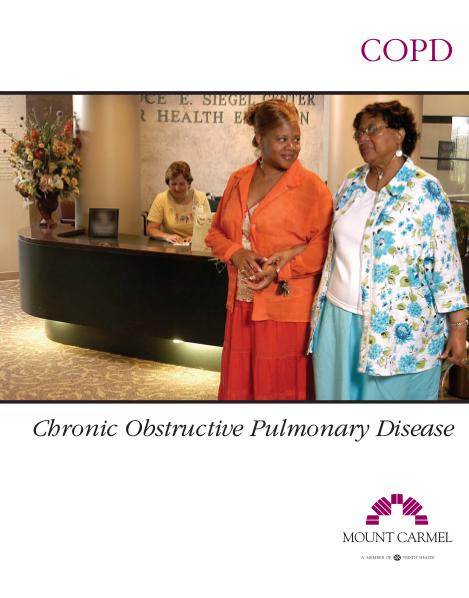 Patient Education COPD: Chronic Obstructive Pulmonary Disease