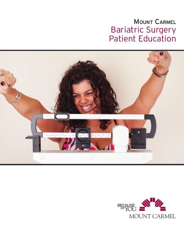 Patient Education Bariatric Surgery Patient Education