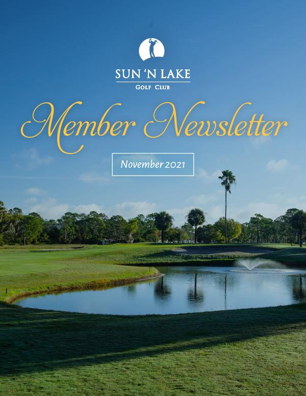 November 2021 Newsletter