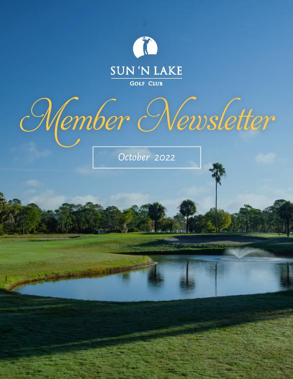 2022 October Newsletter 2022 October Newsletter