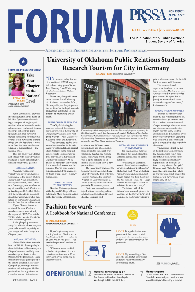 FORUM Fall 2014 Vol. 47, Issue 1