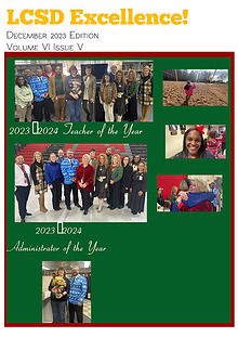 LCSD Excellence Newsletter: December 2023