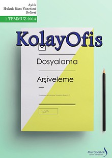 KolayOfis Hukuk Büro Yönetimi Defteri