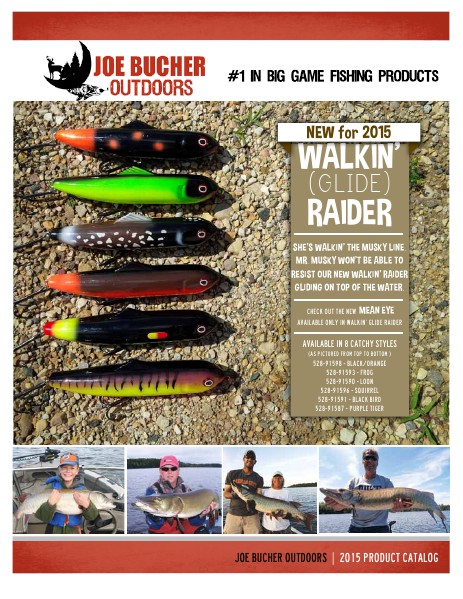 2015 Joe Bucher Outdoors Catalog July 2014