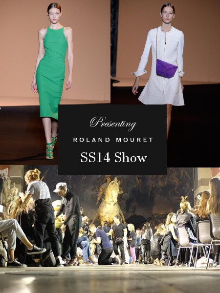 Roland Mouret SS15 Runway Show Oct 2014