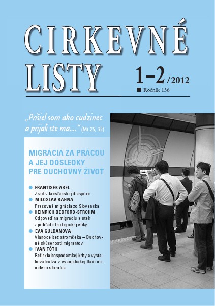 Cirkevné listy 1-2/2012