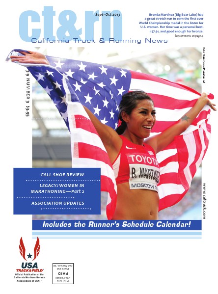 California Track & Running News Sept–Oct 2013, Volume 39 NUMBER 3