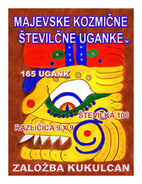 MAJEVSK KOZMIČNE ŠTEVILČNE UGANKE  ŠTEVILKA 106 MAJEVSK KOZMIČNE ŠTEVILČNE UGANKE  ŠTEVILKA 106