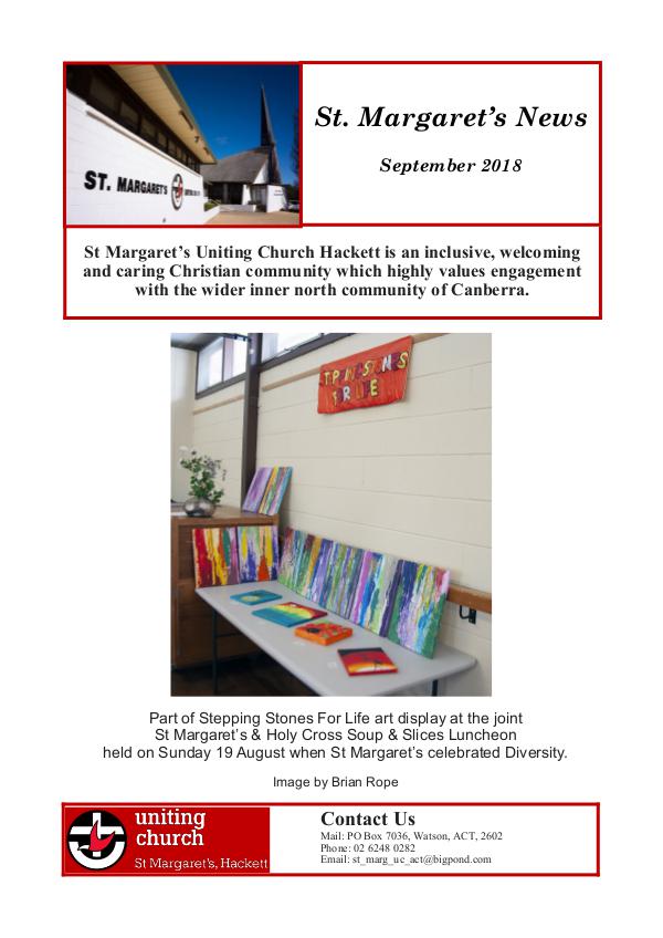 St Margaret's News September 2018