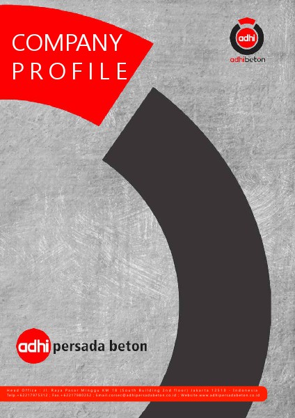 E Catalogue Adhi Persada Beton E Catalogue APB