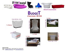 Decor Rental - Combo Specials