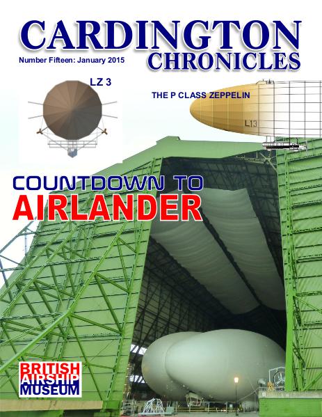 Cardington Chronicles No 15  Jan 16