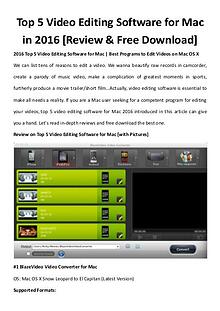 Multimedia Software