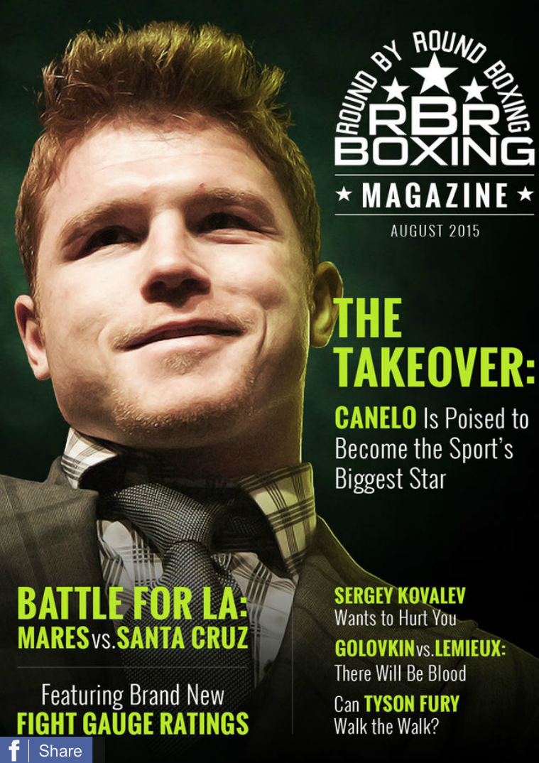 RBRBoxing Magazine Issue 3 Deluxe Edition - August 2015