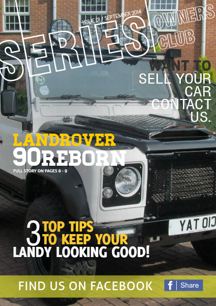 SERIES OWNERS CLUB ISSUE 1