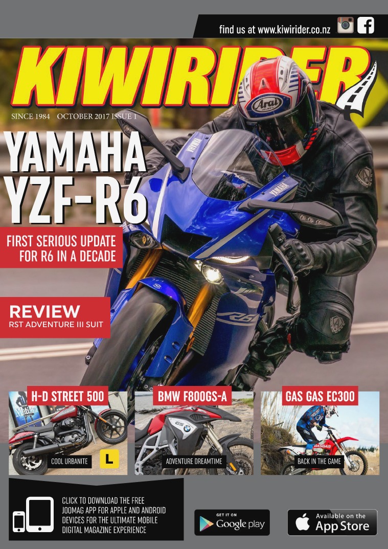 KIWI RIDER OCTOBER 2017 VOL.1