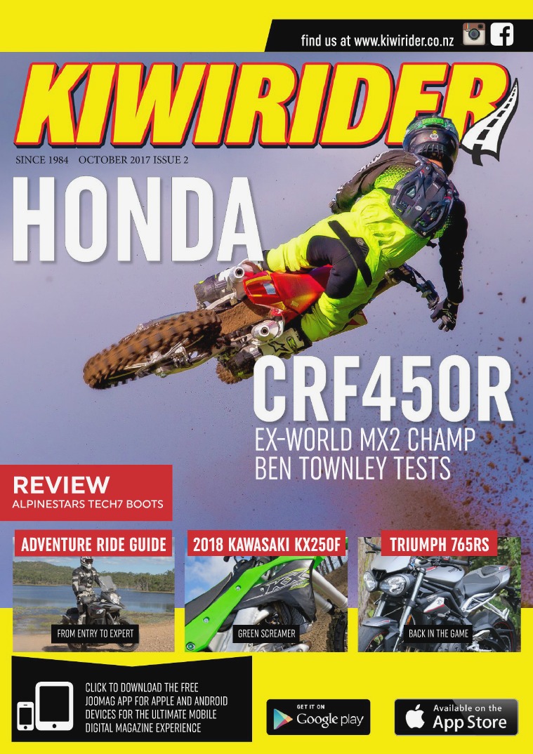 KIWI RIDER OCTOBER 2017 VOL.2