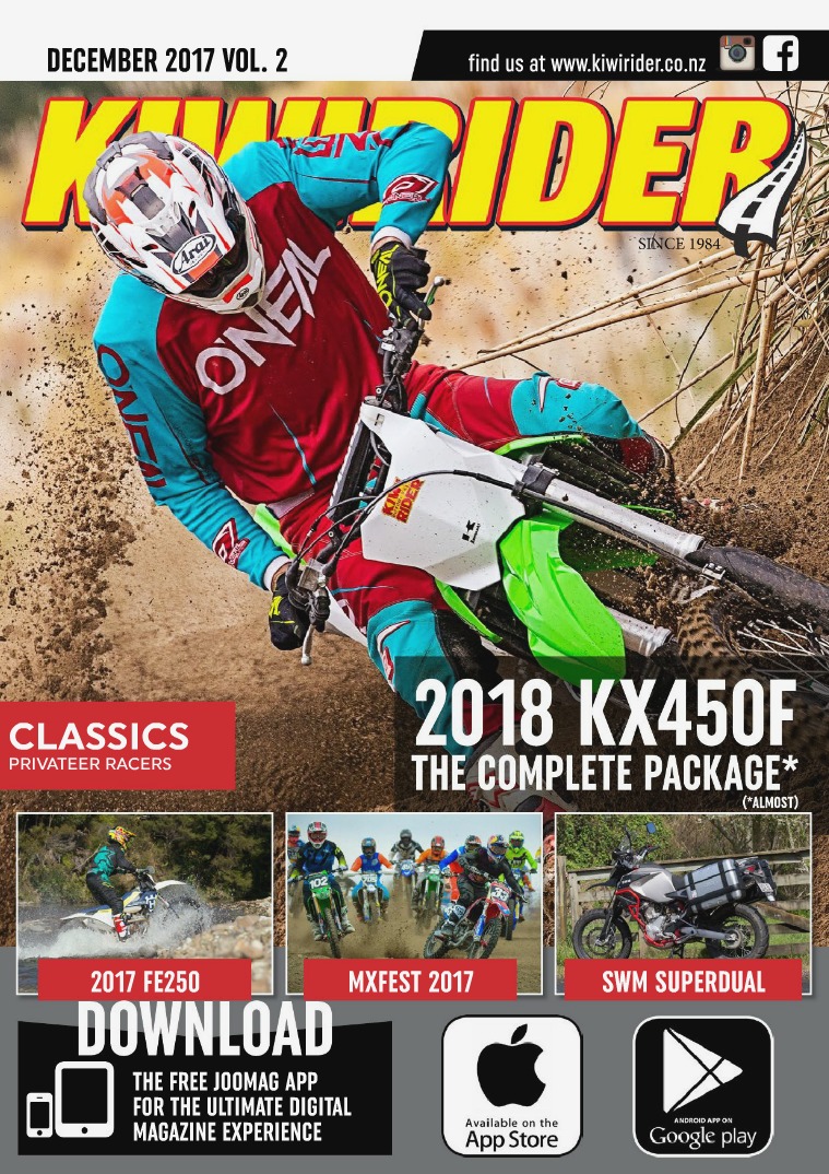 KIWI RIDER DECEMBER 2017 VOL.2