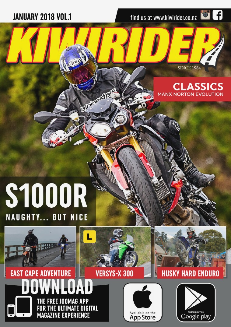 KIWI RIDER JANUARY 2018 VOL.1