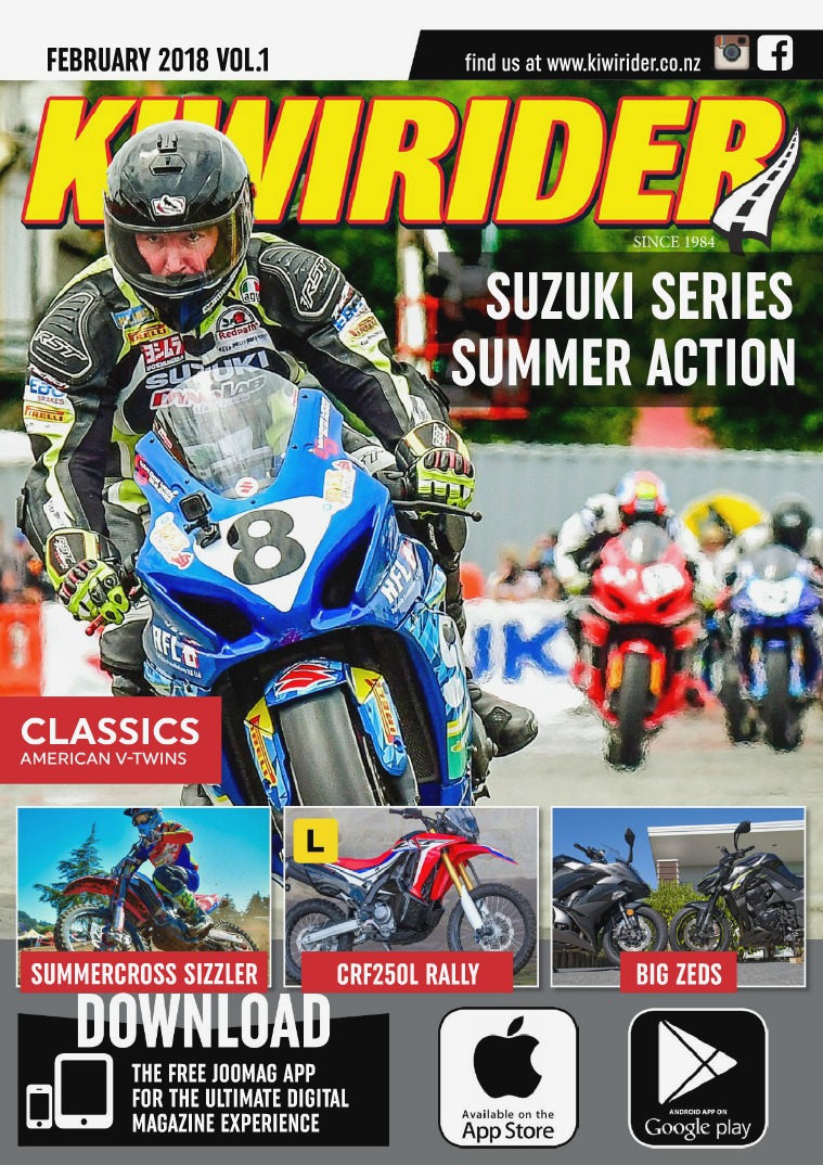 KIWI RIDER FEBRUARY 2018 VOL.1