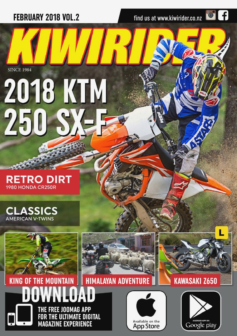 KIWI RIDER FEBRUARY 2018 VOL.2