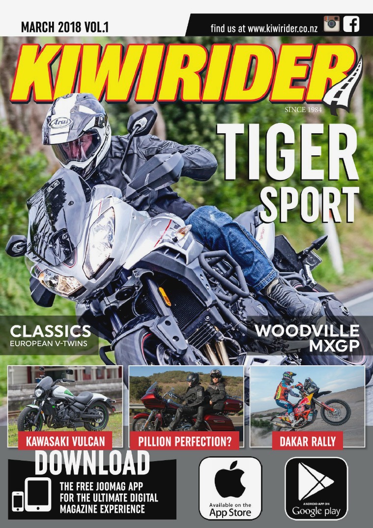 KIWI RIDER MARCH 2018 VOL.1