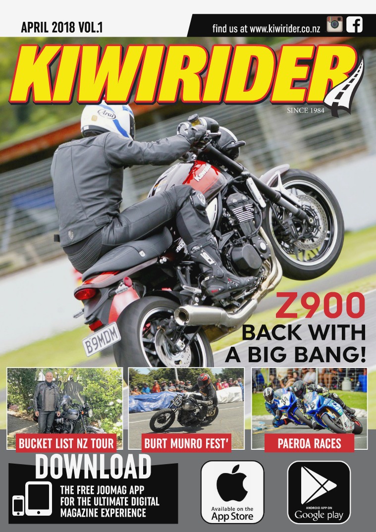 KIWI RIDER APRIL 2018 VOL.1