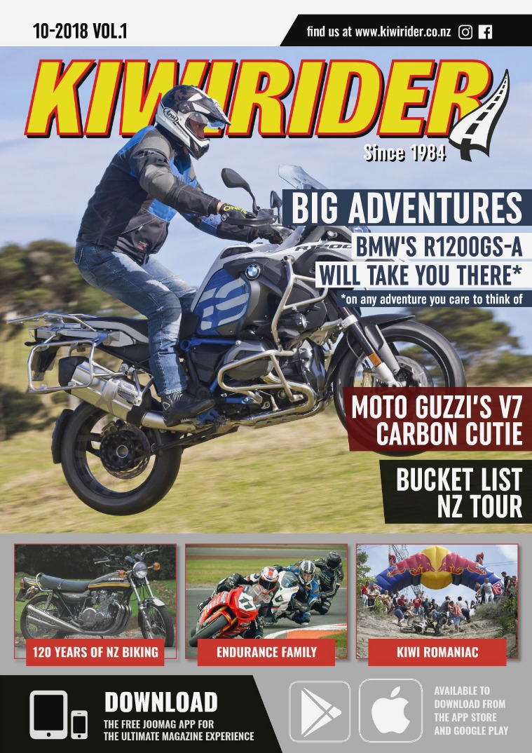 KIWI RIDER 10 2018 VOL.1