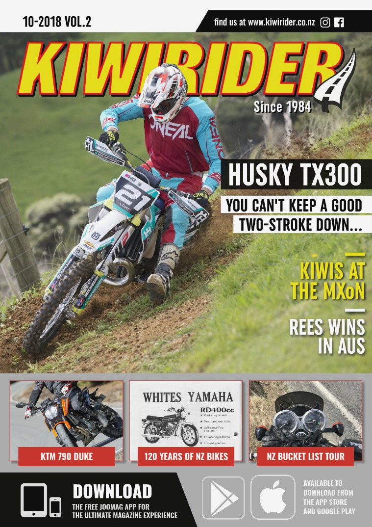 KIWI RIDER 10 2018 VOL.2