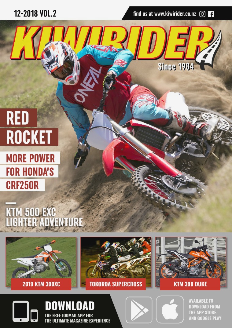 KIWI RIDER 12 2018 VOL.2