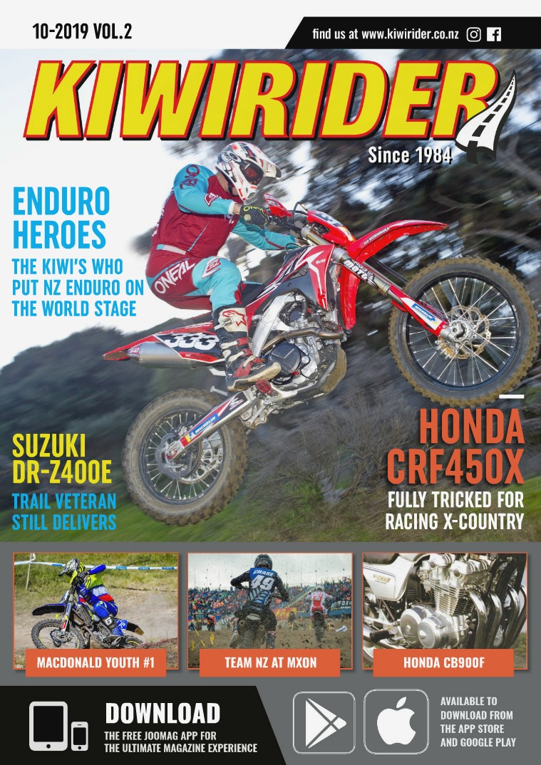 KIWI RIDER 10 2019 VOL2