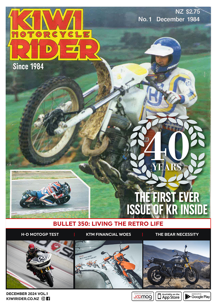 Kiwi Rider 40 Years: December 2024 Vol.1