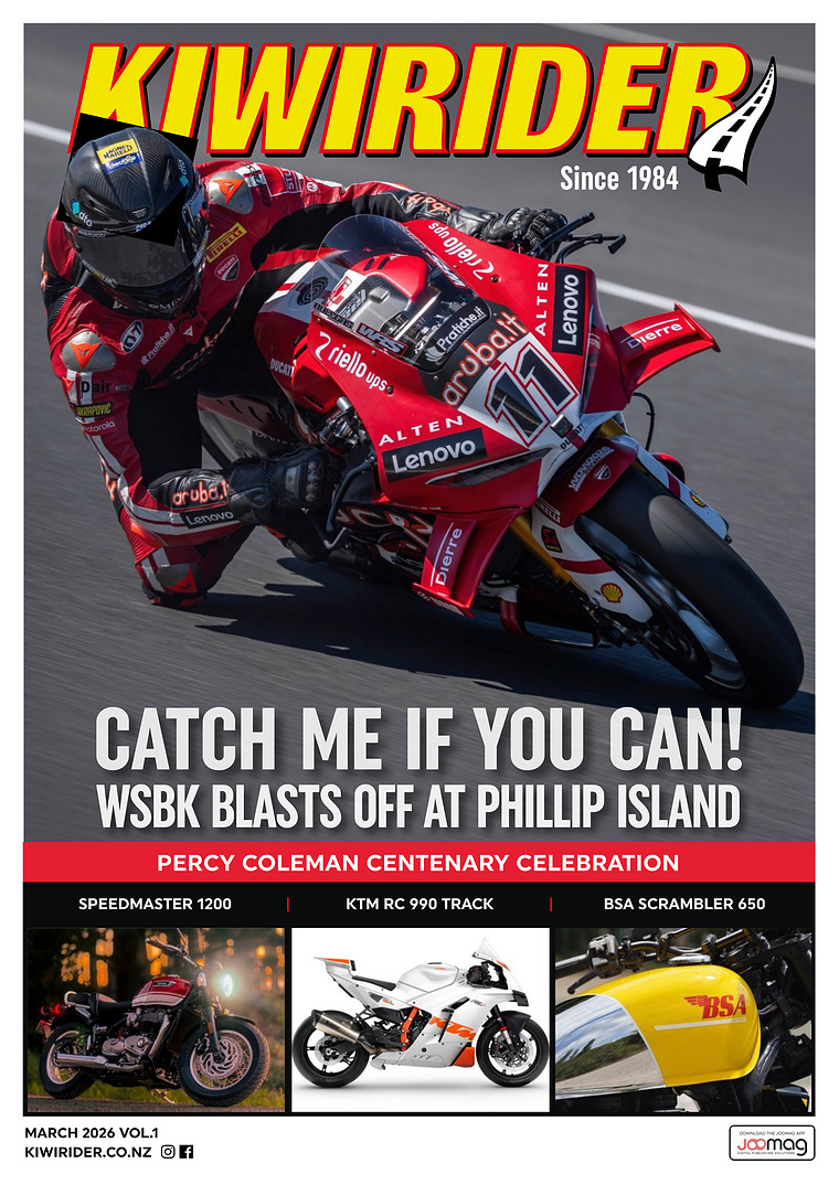 Kiwi Rider March Vol.1 2026