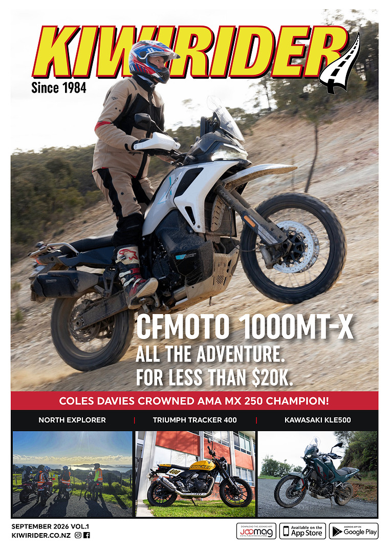 Kiwi Rider September Vol.1 2026