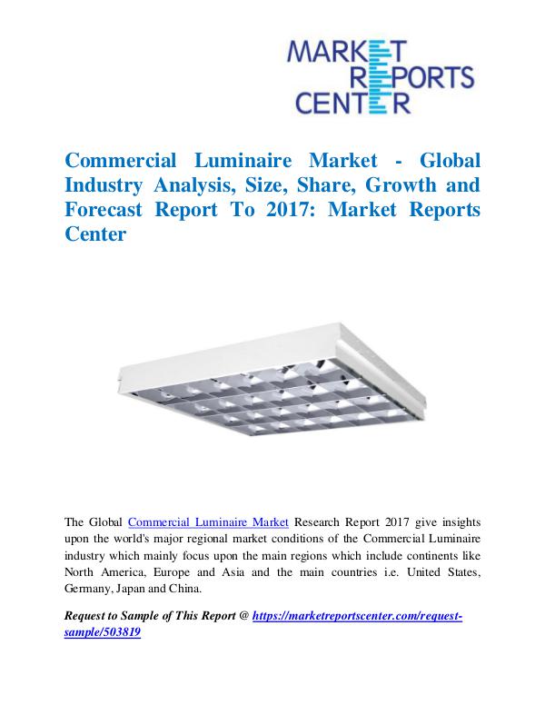 Commercial Luminaire Market