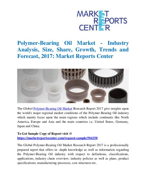 Polymer-Bearing Oil Market