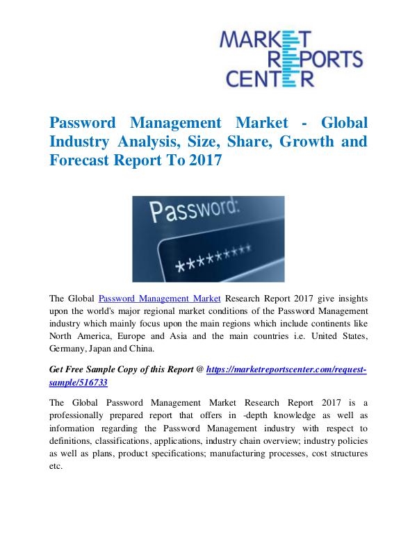 Password Management Market