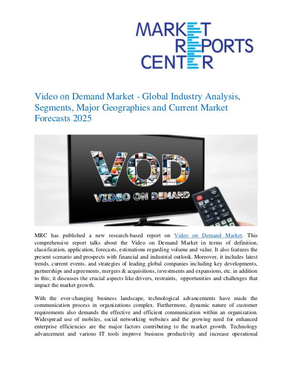 Video on Demand Market