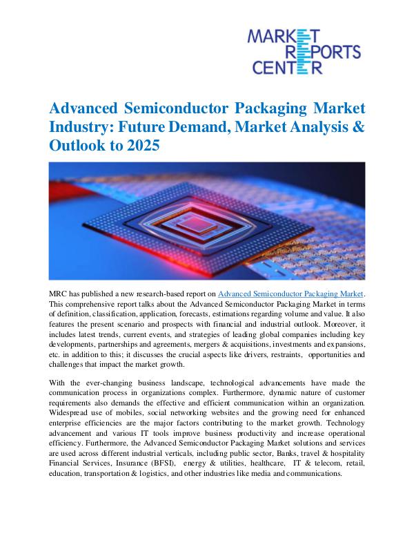 Advanced Semiconductor Packaging Market