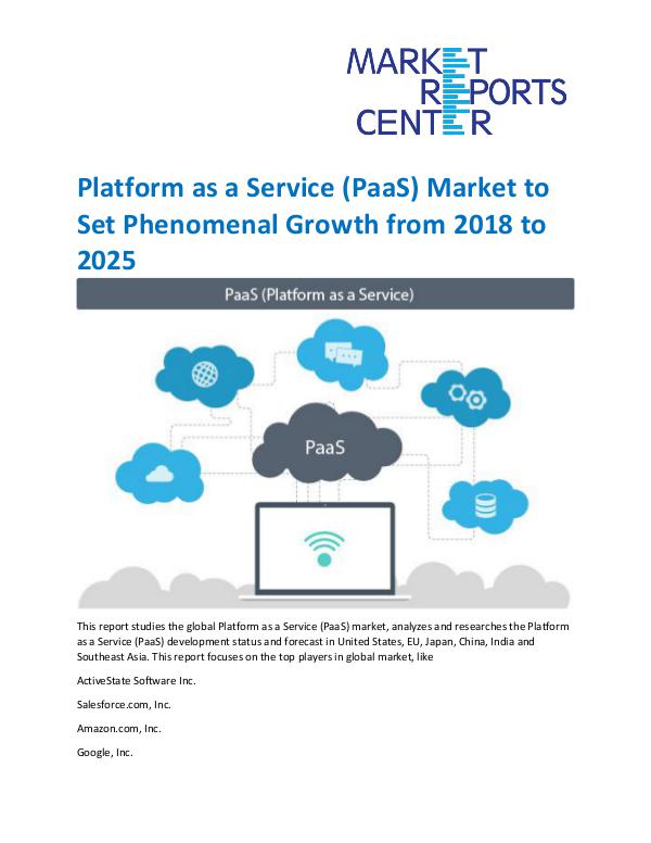 Platform as a Service (PaaS) Market