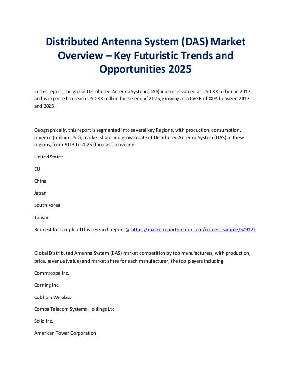 Distributed Antenna System (DAS) Market