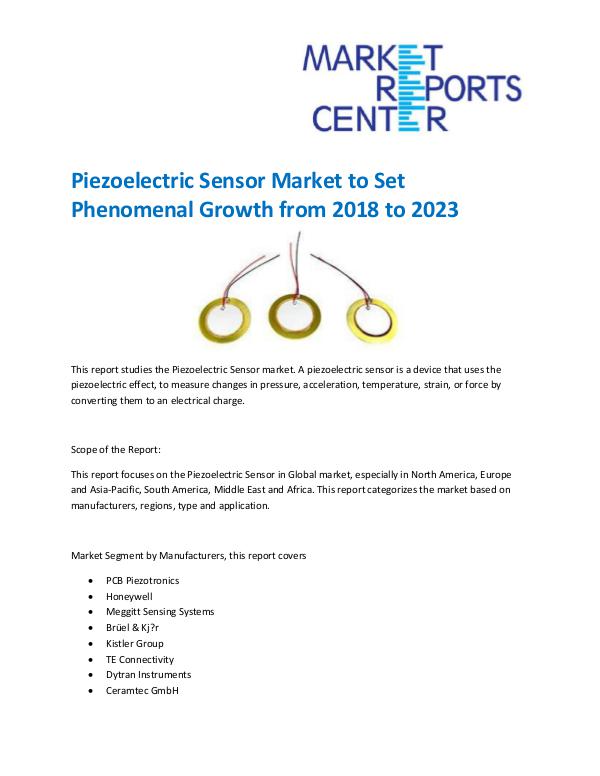 Piezoelectric Sensor Market