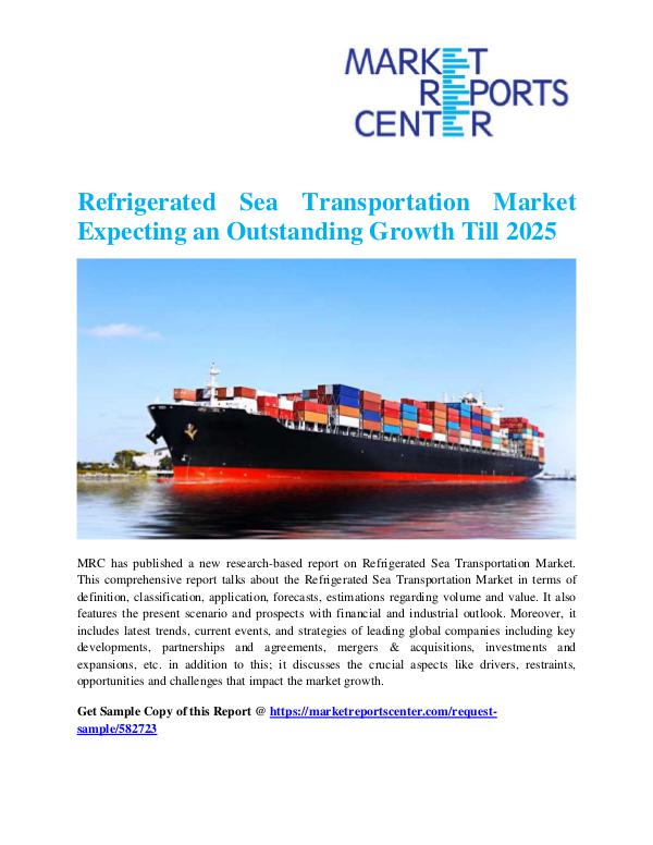 Refrigerated Sea Transportation Market