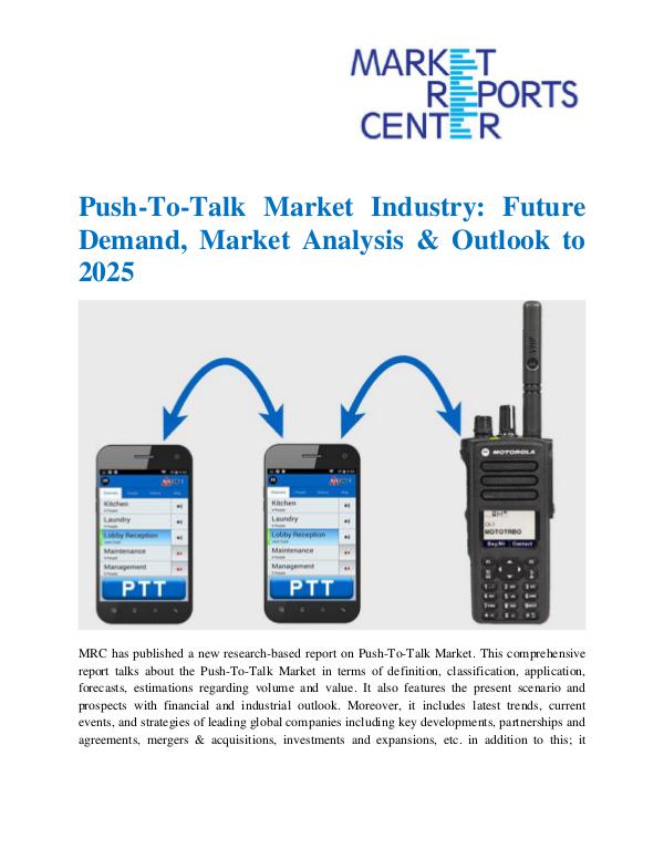 Push-To-Talk Market