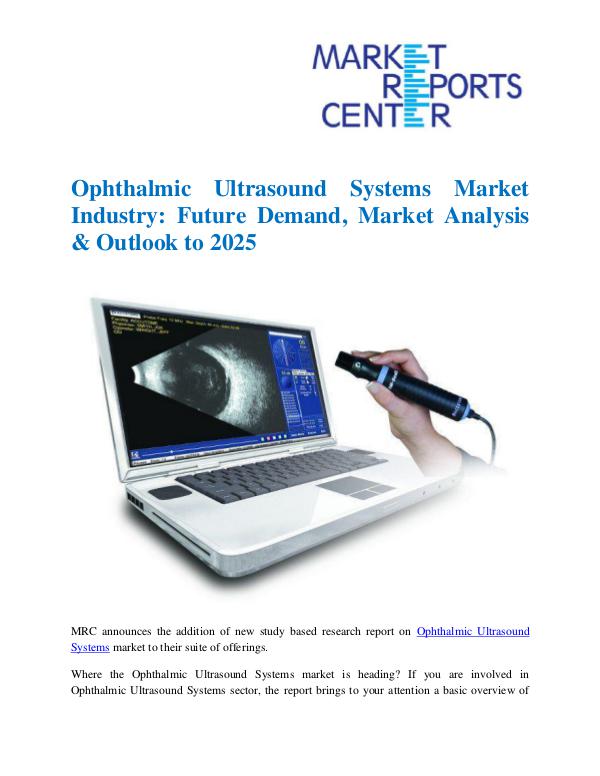 Ophthalmic Ultrasound Systems Market